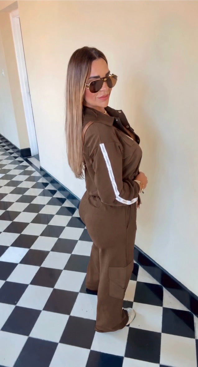 Trends Brown Travel Set (spandex)