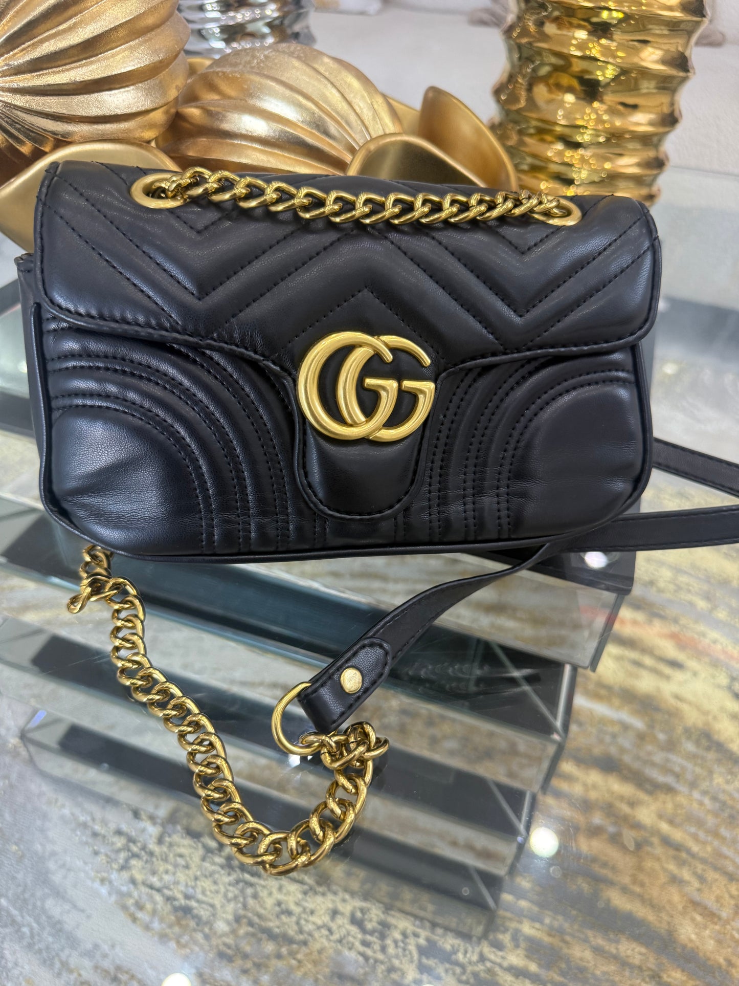 GG Black Crossbody Bag