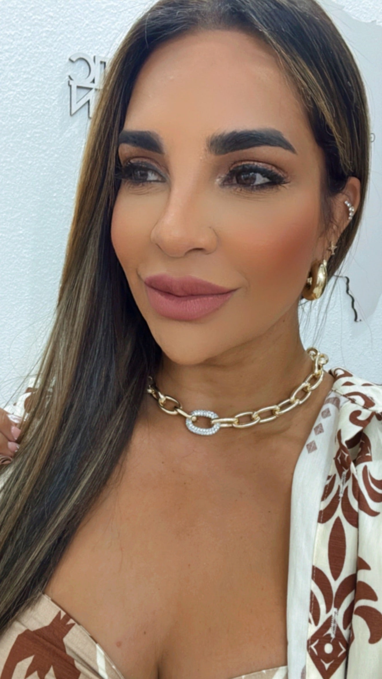 Milano Chunky Gold Necklace (Gold plated material)