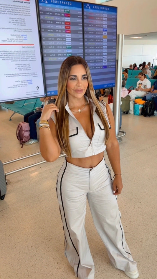 Airport Gray Travel Set (spandex)