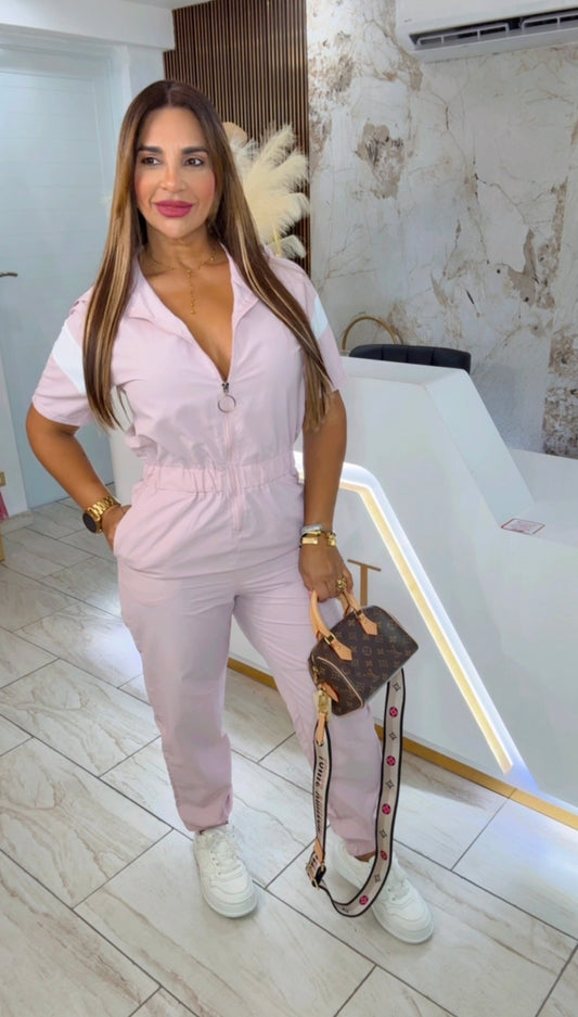 Marrakech Pink Jumpsuit (spandex)