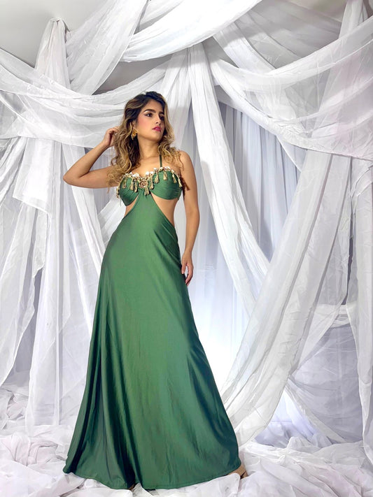 Boca Grande Green Dress (stretch) Llegan el Miércoles