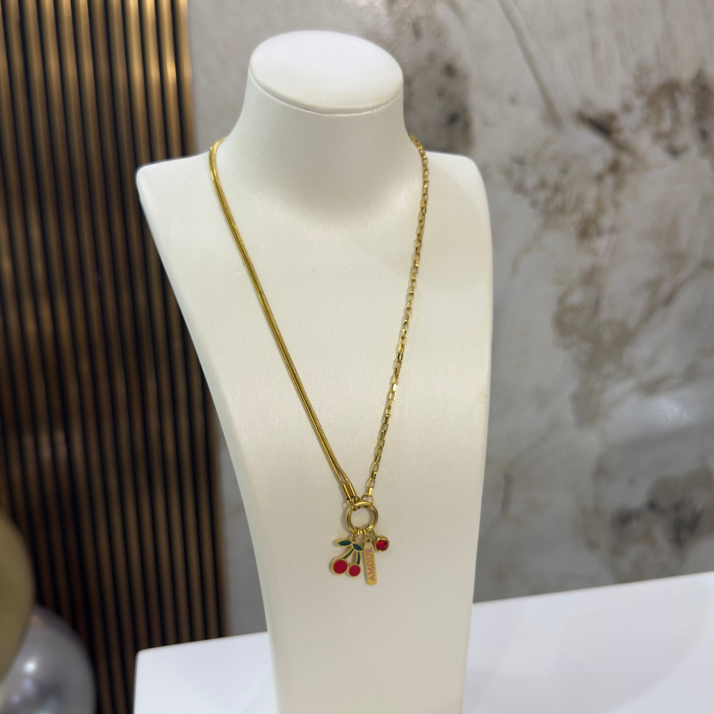 Cherry Amour Necklace