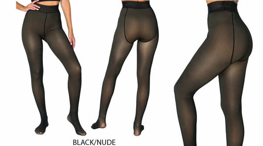 Leggings Térmico Black/Nude (stretch)