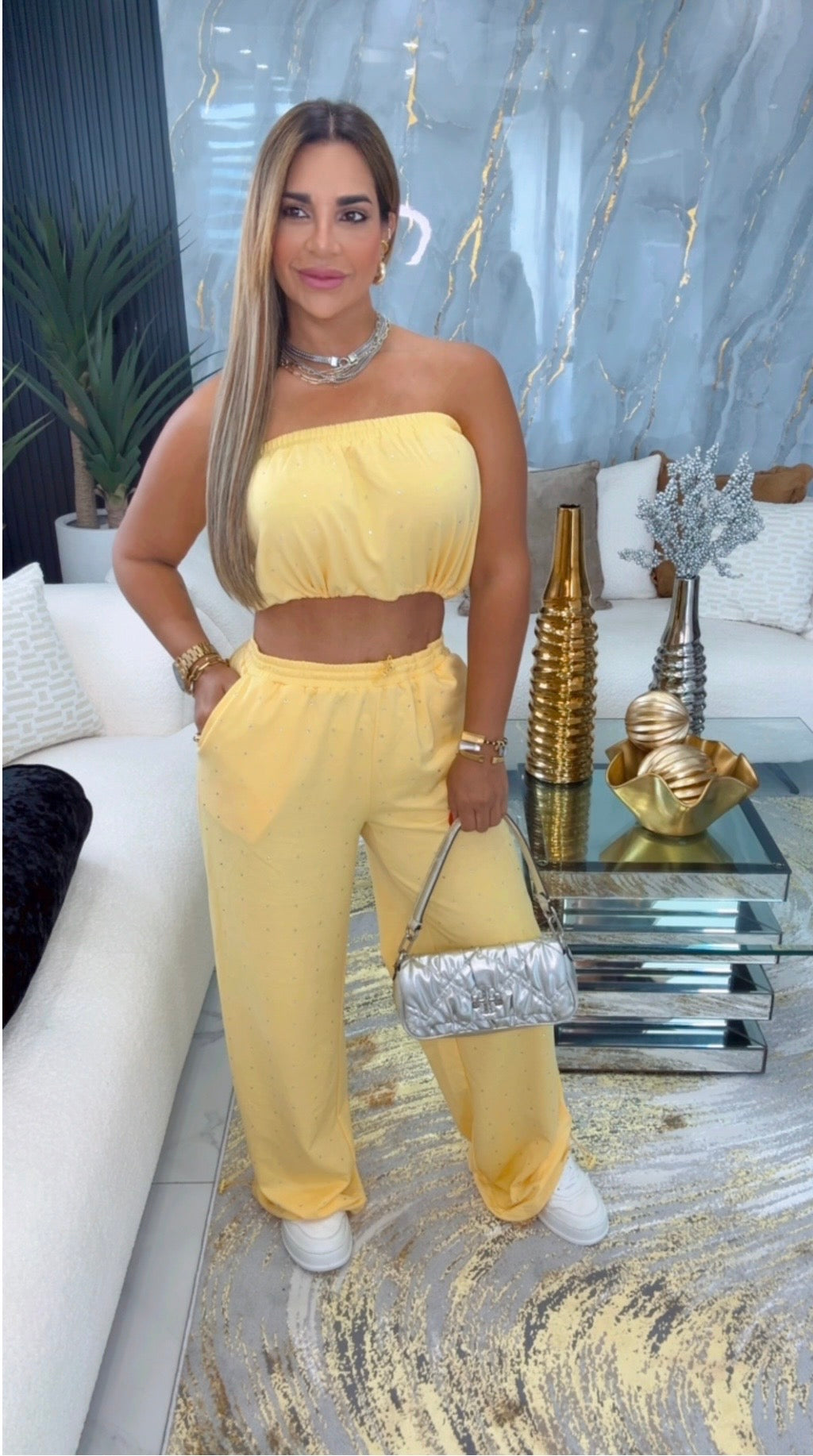 Yellow Glow Set (spandex)