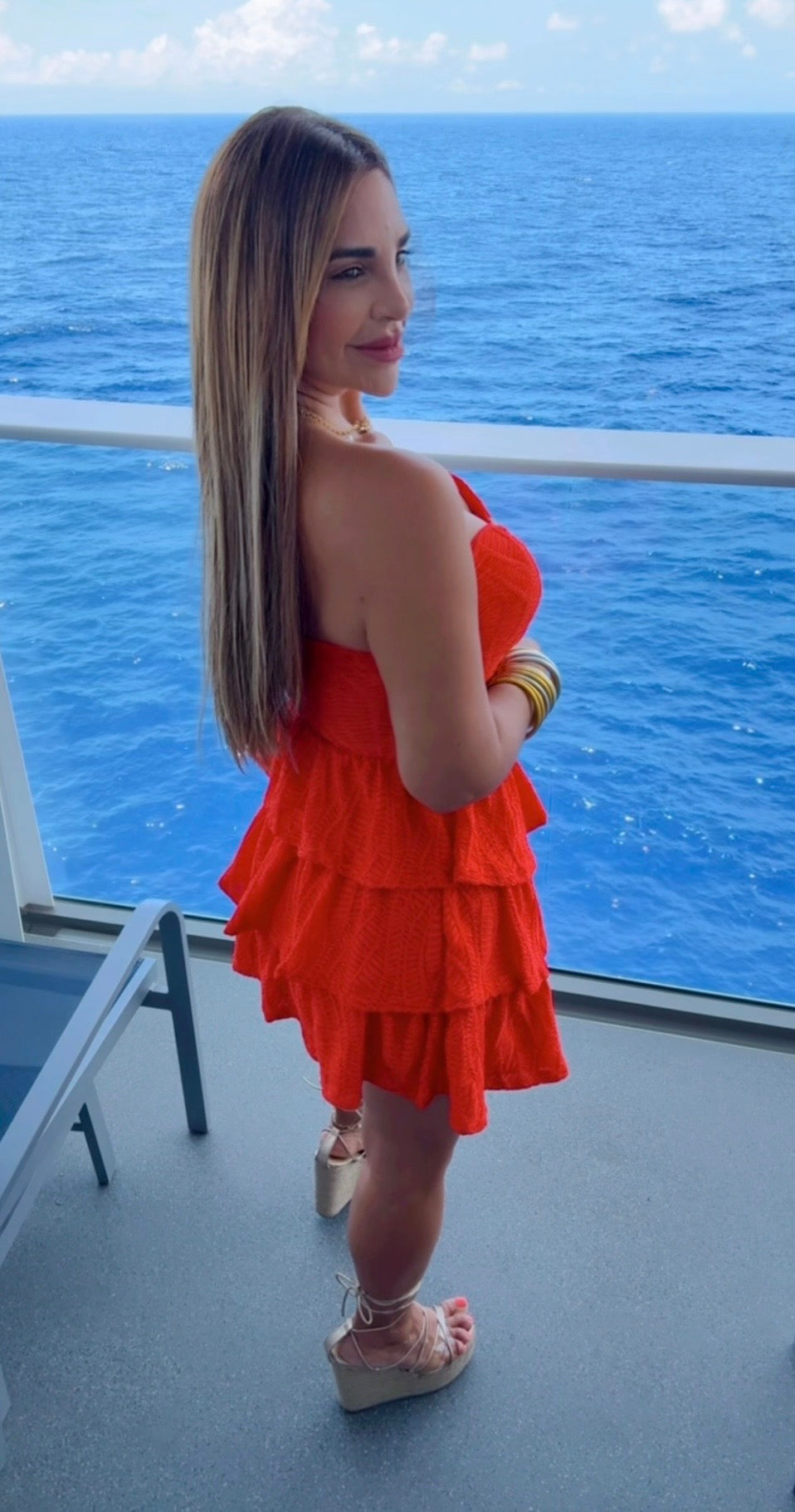 Wonder Starfish Red Dress (spandex)