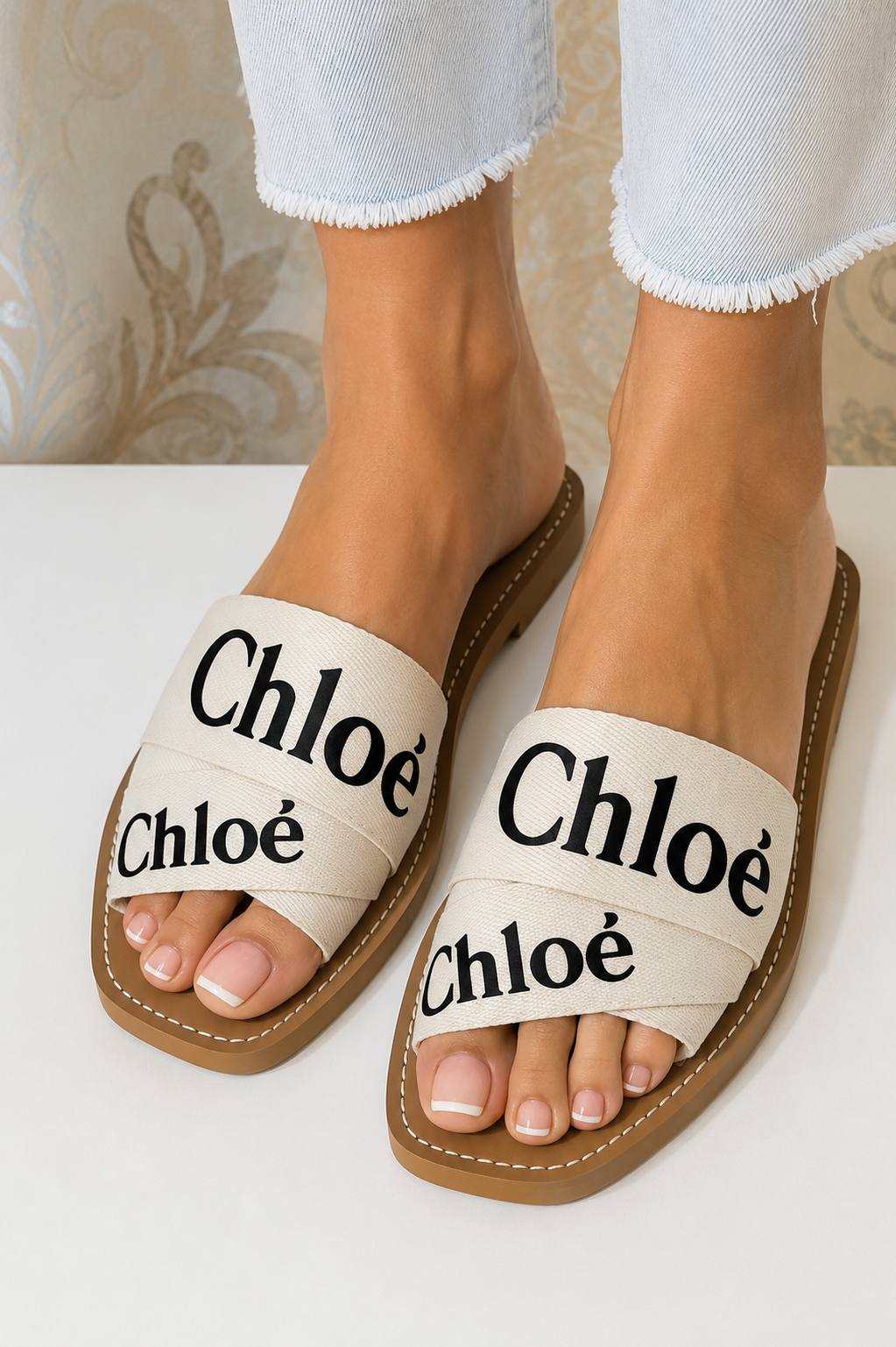 Flats Famous Sandals (sin caja)