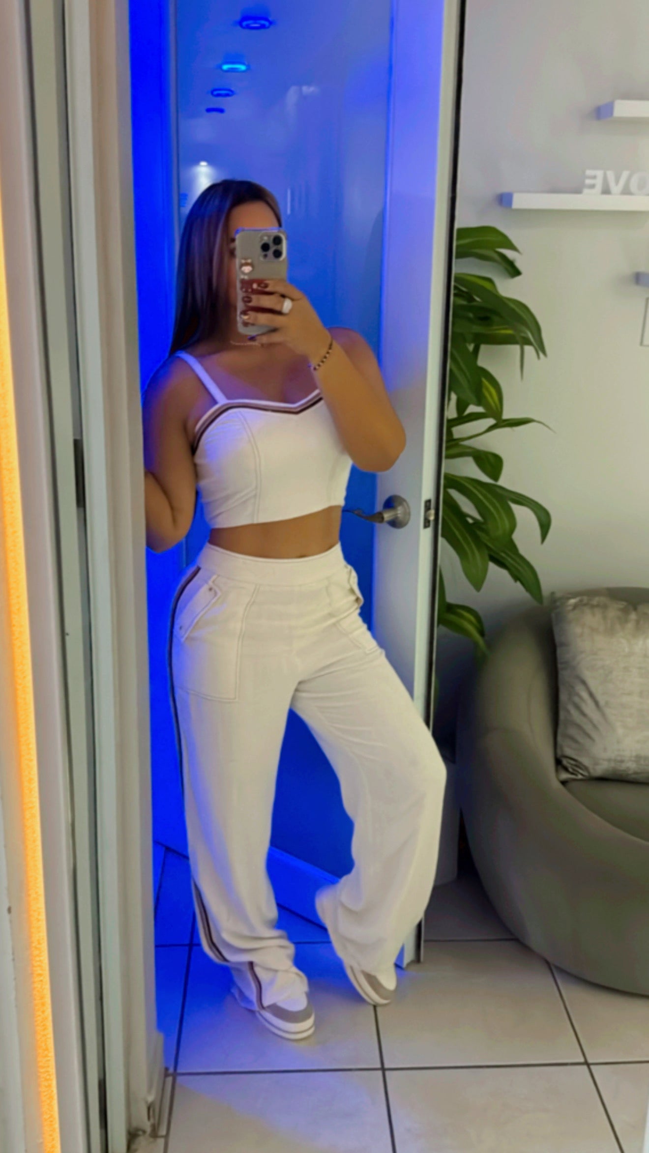 Punta Arena Beige Set (la top tiene elástico detrás (corre grande) utilicé talla Small