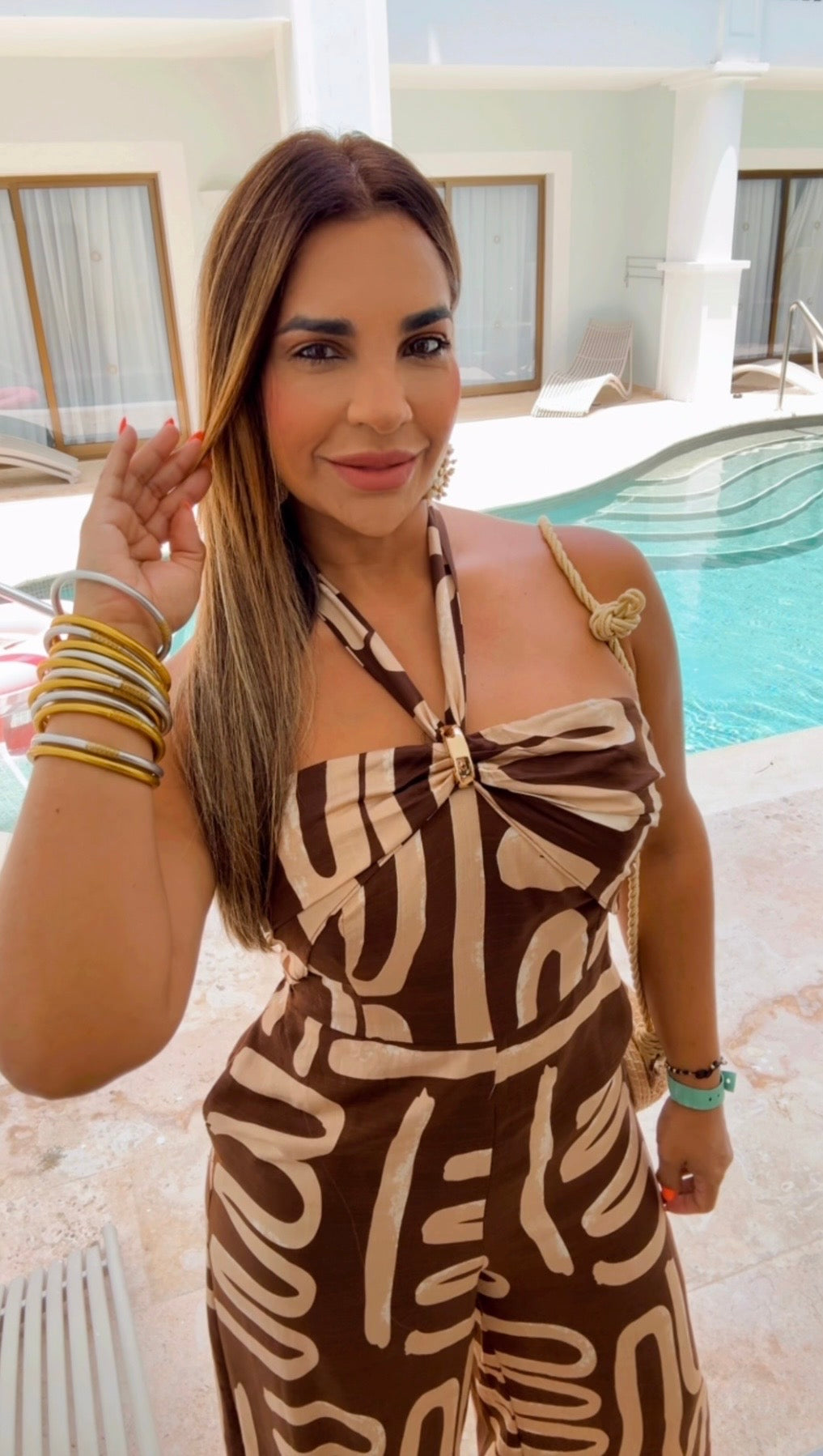Baní Chocolate Jumpsuit (spandex)