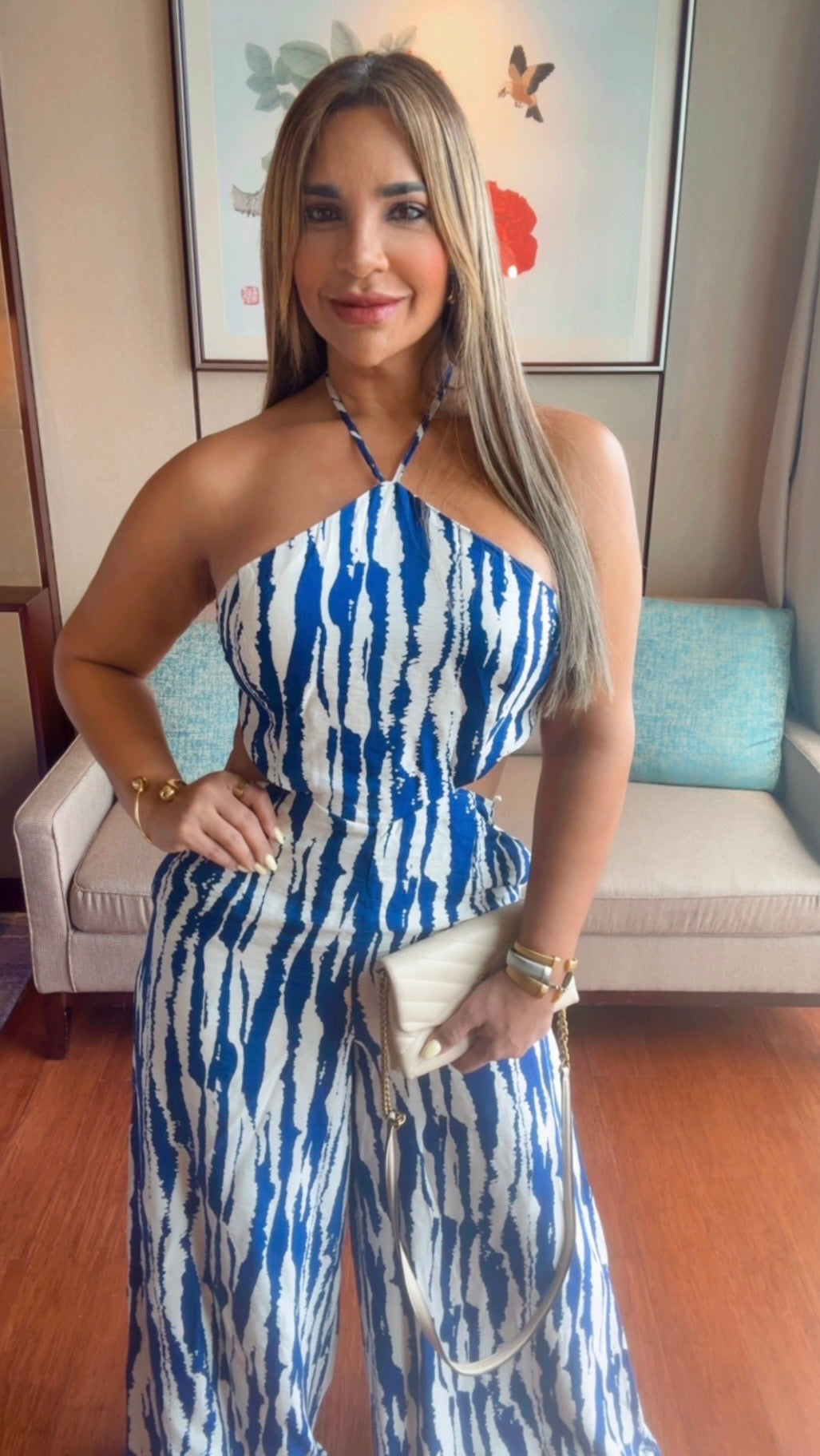 Suzhou Blue jumpsuit (utilicé M)