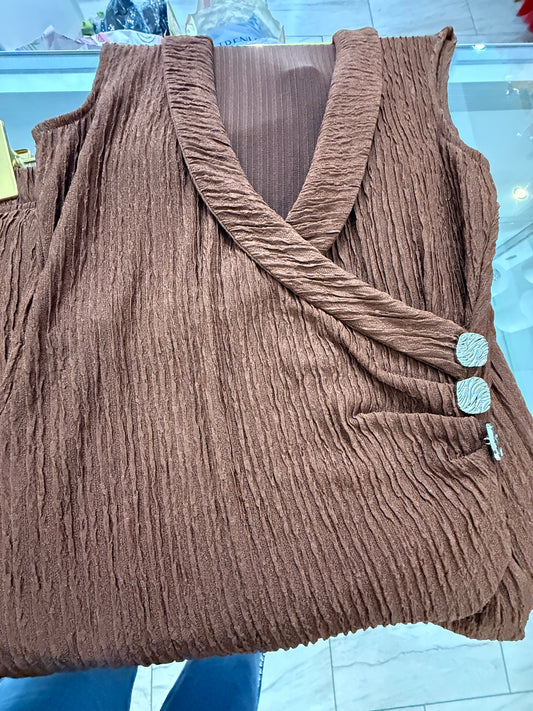 Compostela Brown Set (stretch) utilicé talla M