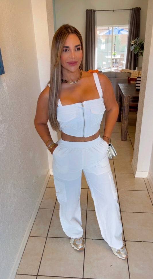 Kissimmee White Set (spandex)