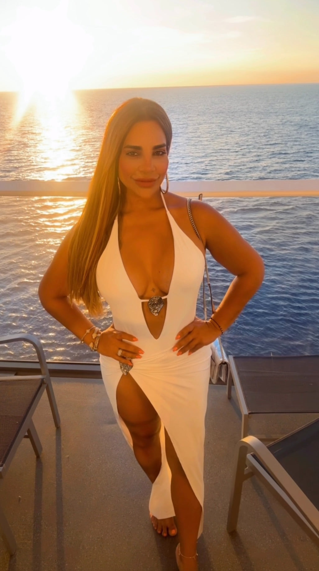 Cozumel White Bodysuit Set (stretch)
