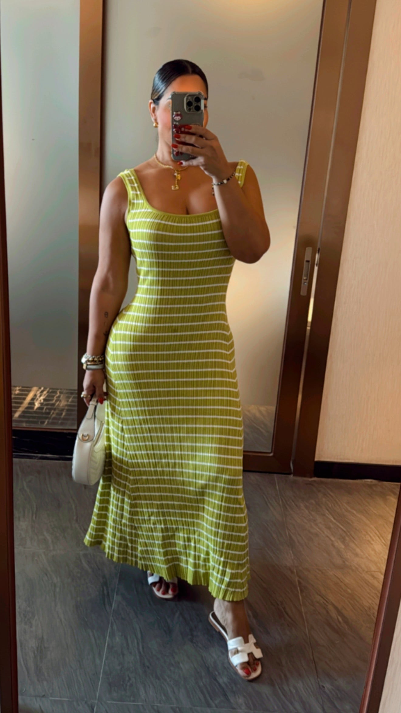 Joyce Green Dress (stretch)