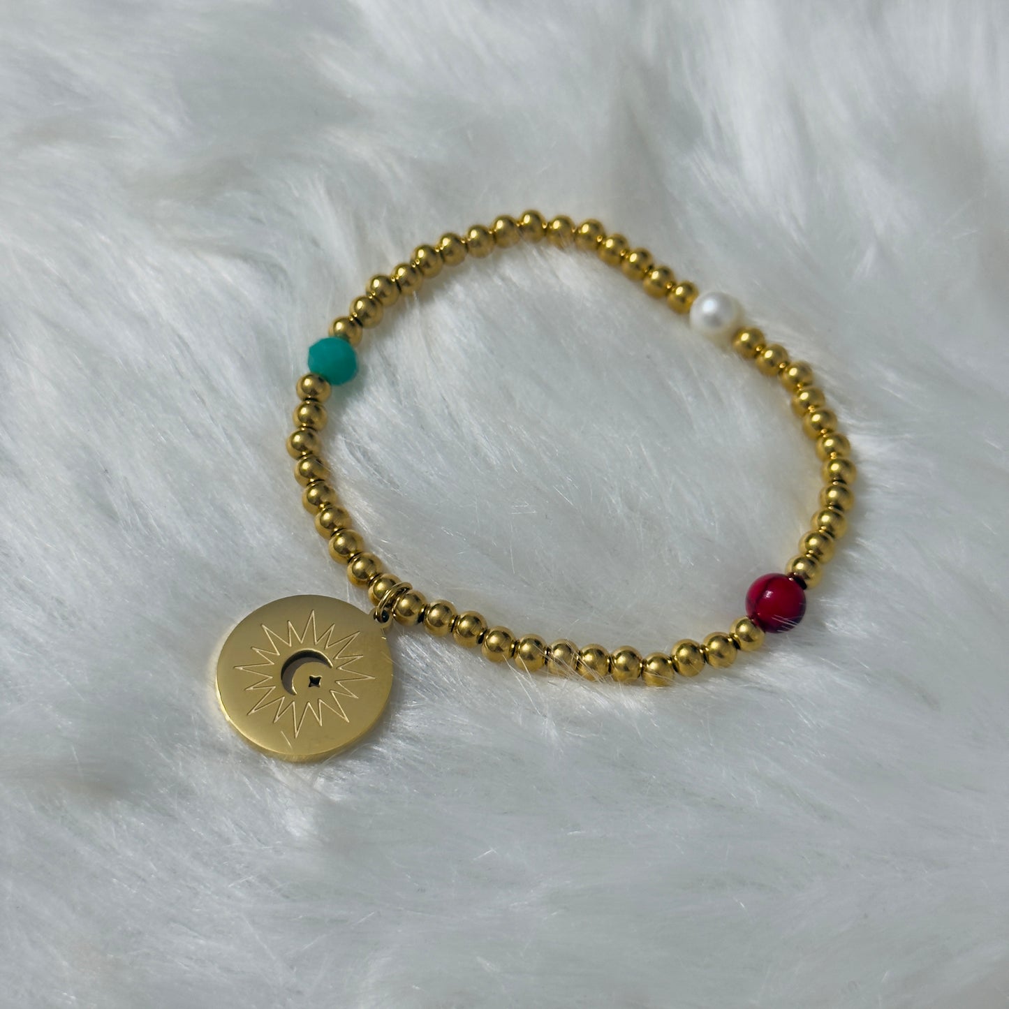 Sun and Moon Bracelet (elástica)