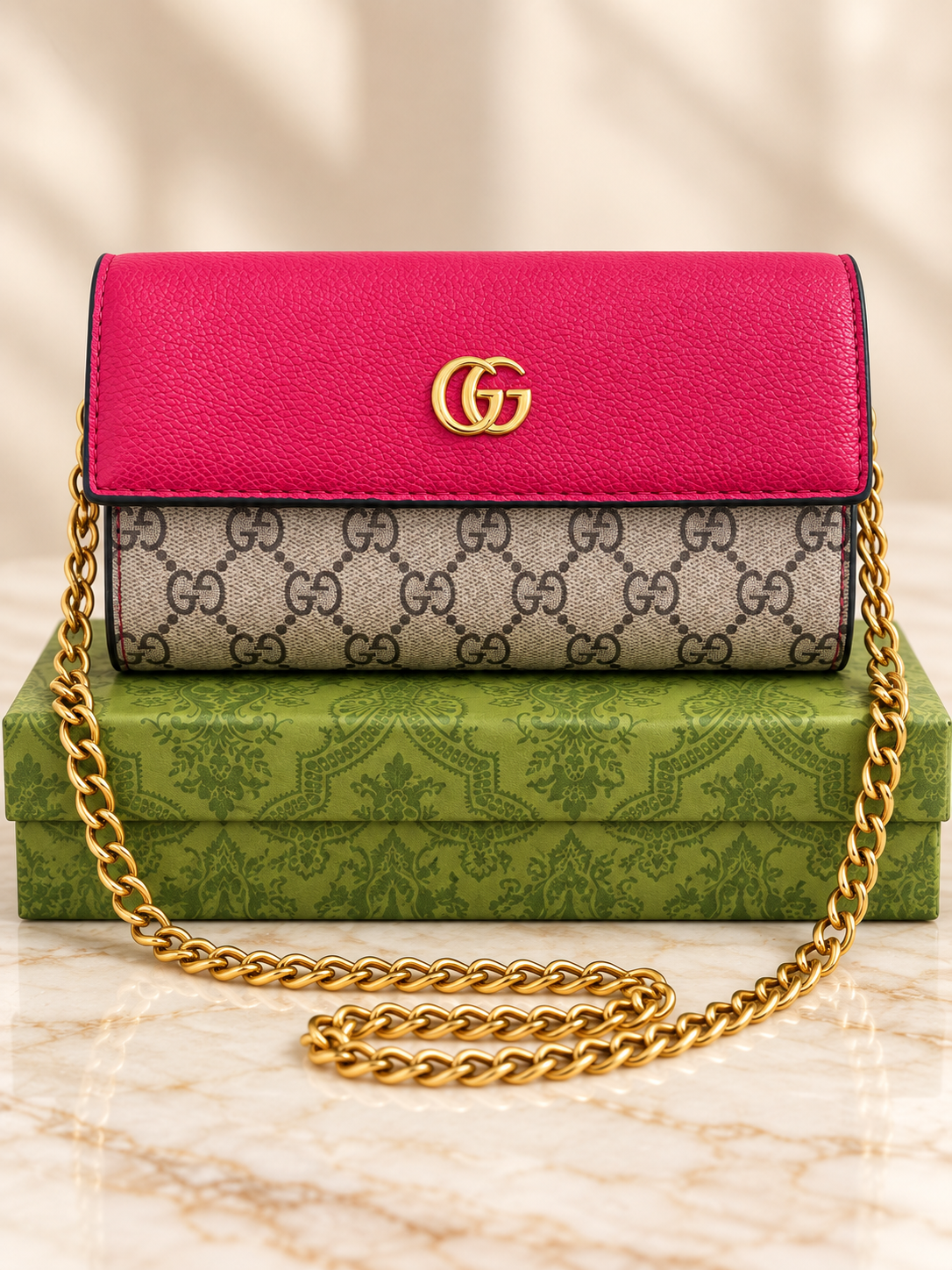GG Red Crossbody Bag (incluye caja)