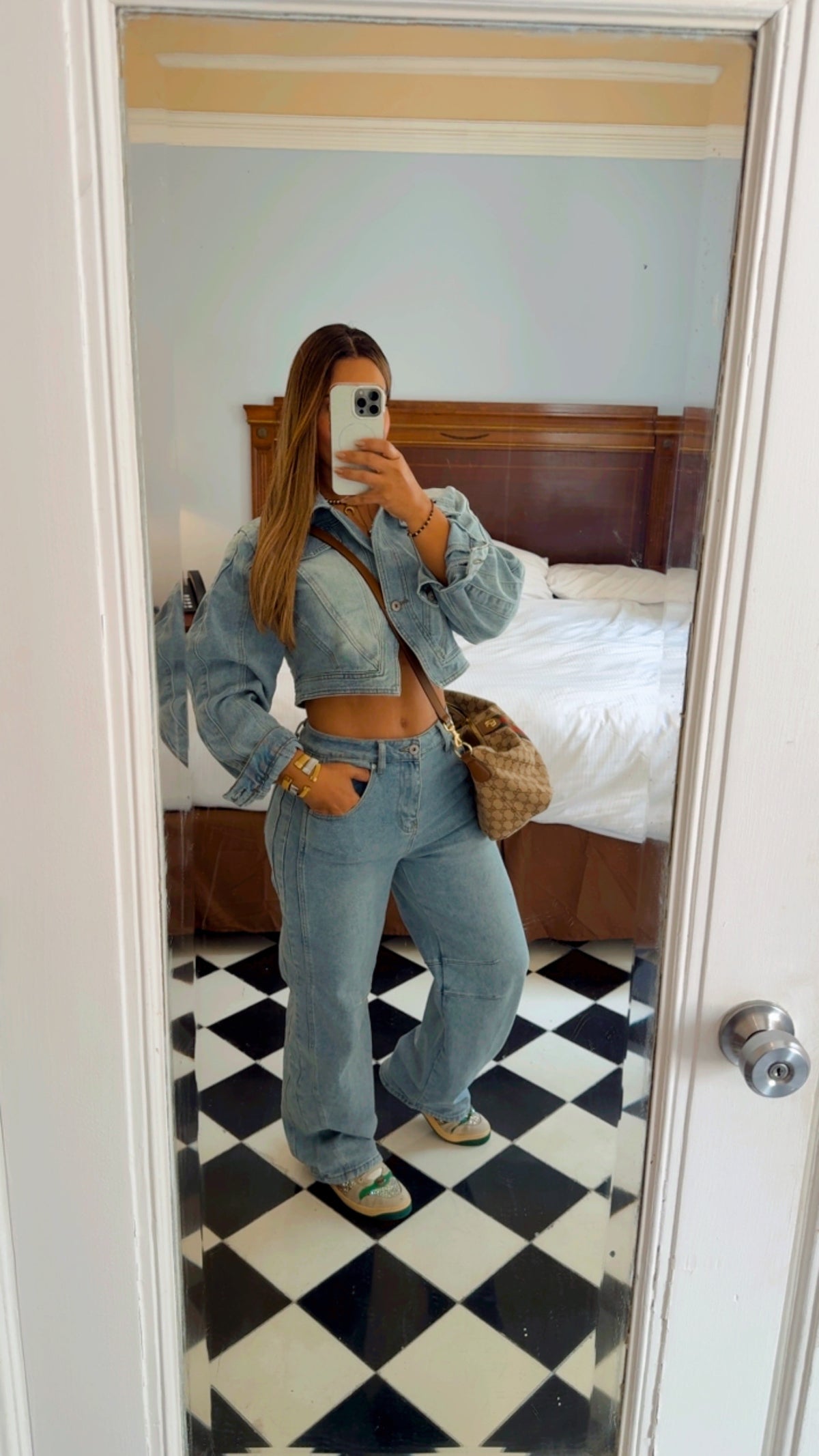 Miramar Jacket & Denim Pant Set (spandex)