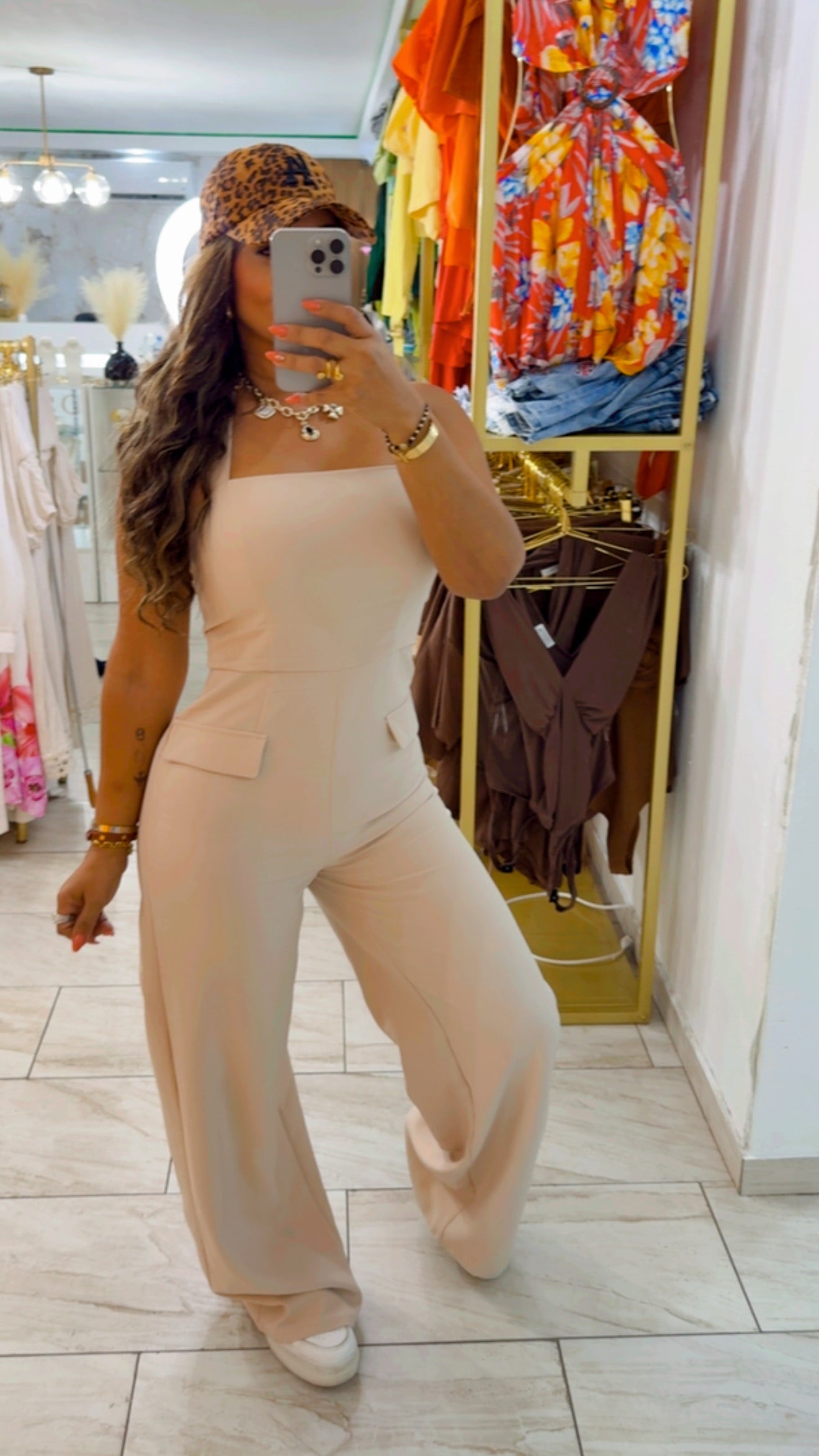 Dubai Beige Jumpsuit (utilicé talla M)