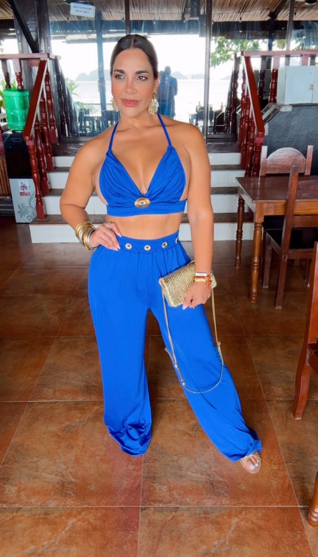 Coron Royal Blue Set (spandex)