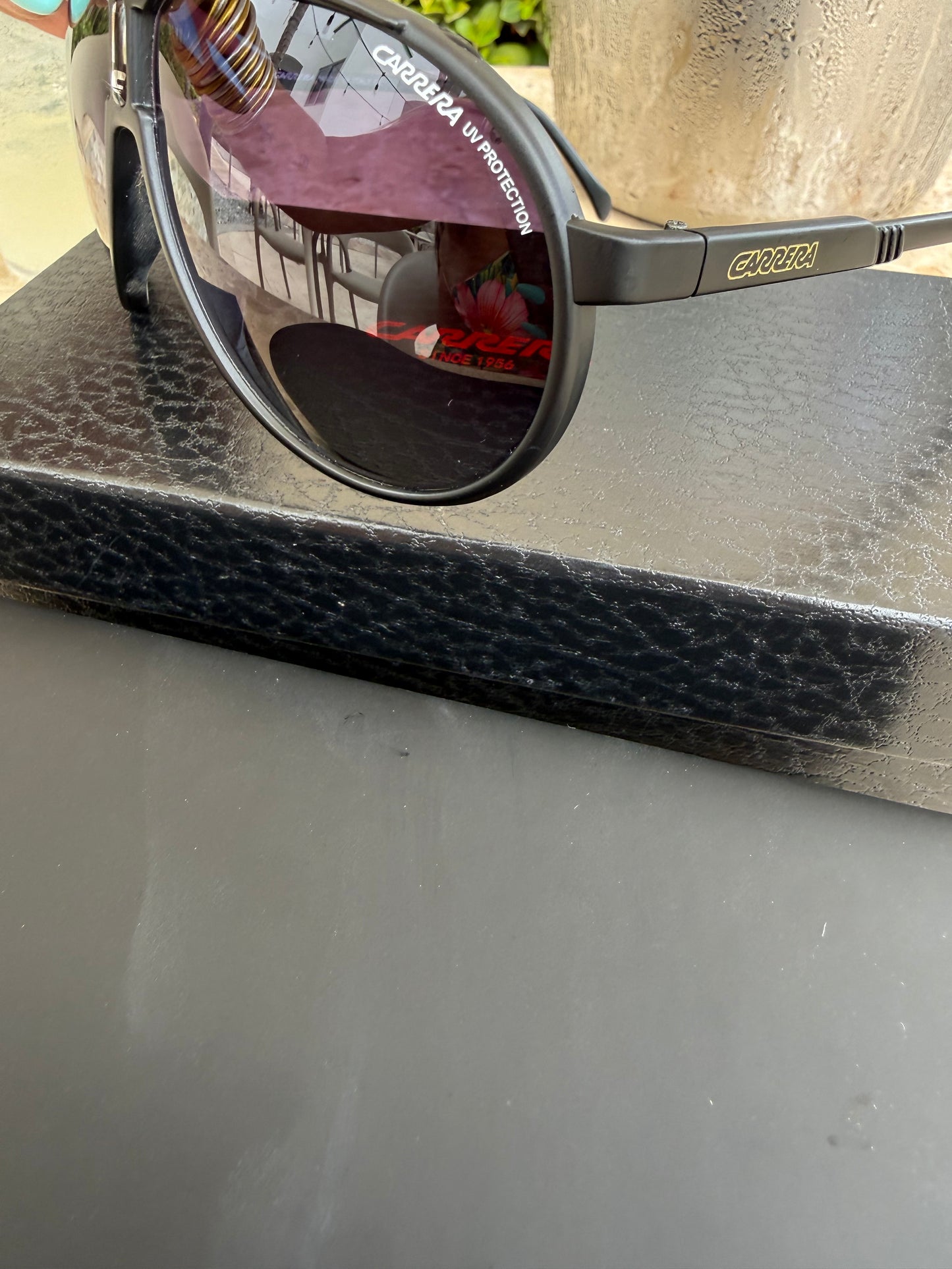 CRrera Black Sunglasses (Kit completo)