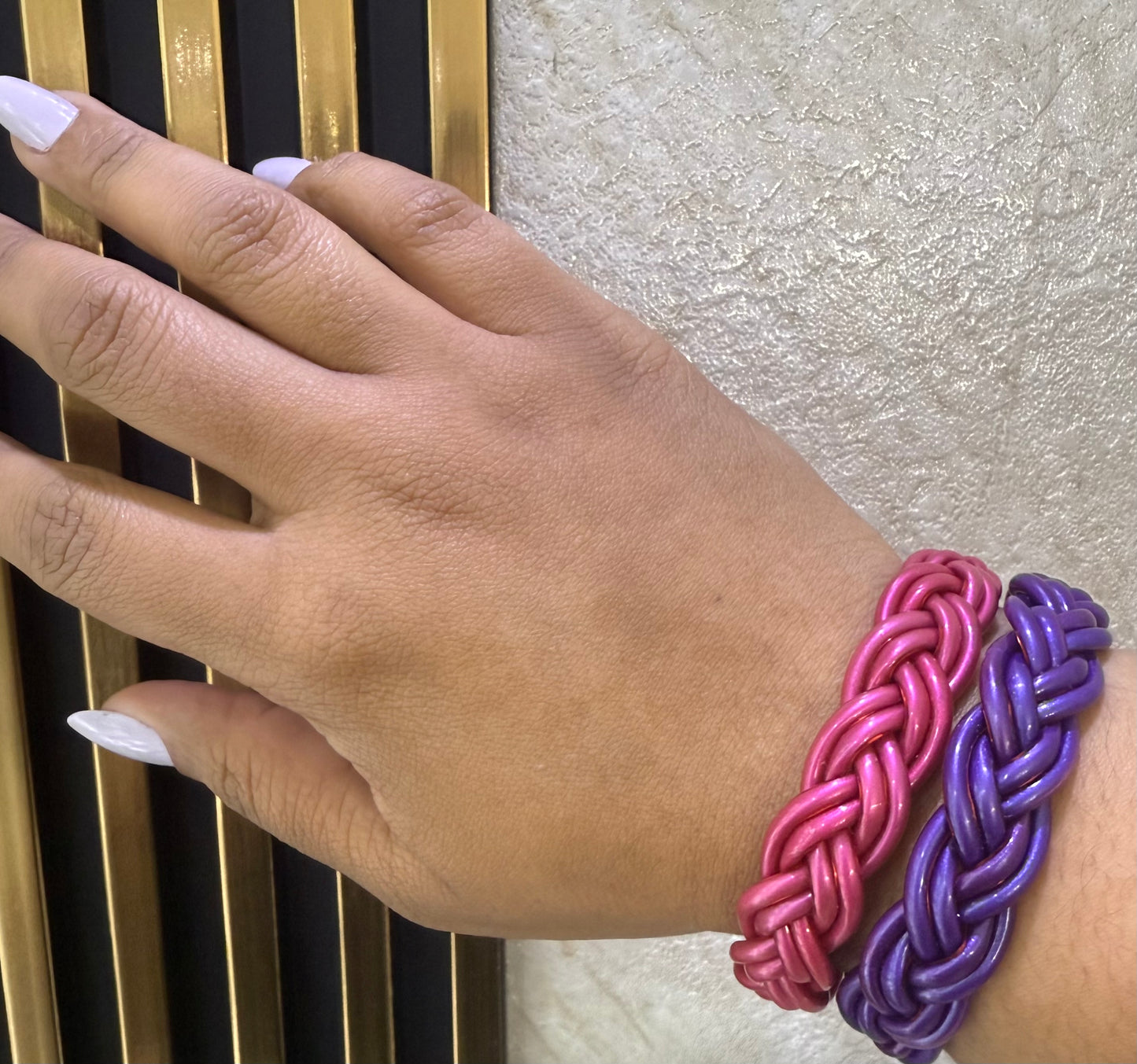 Braided Jelly Bracelet (Se venden individuales)