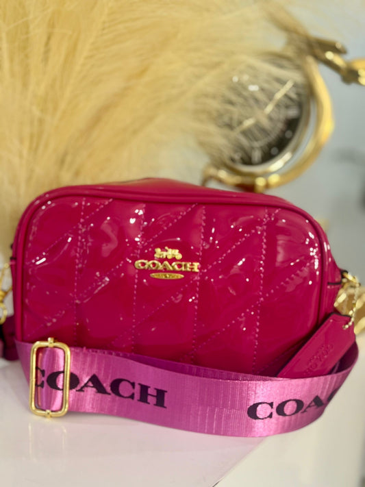 Crossbody Fuchsia Bag