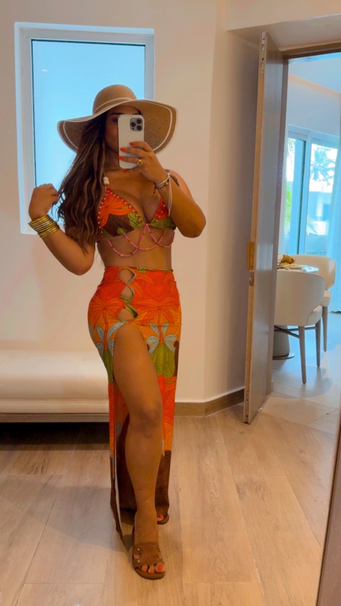 The Palm 3 Pieces Swimsuit (colección 🇨🇴)