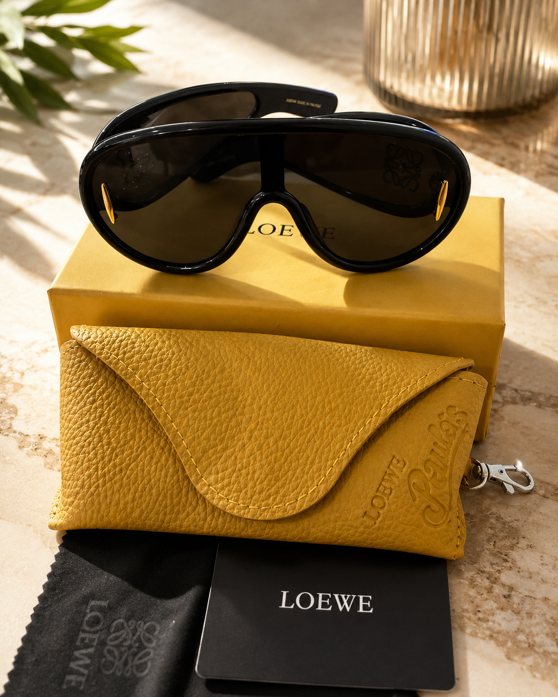 LWE Black Sunglasses (kit completo)