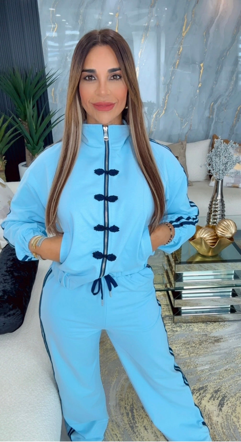 Guangzhou Blue Travel Set (spandex)