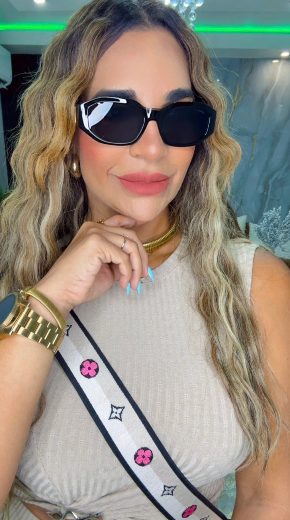 Versace Black Sunglasses (Kit completo)