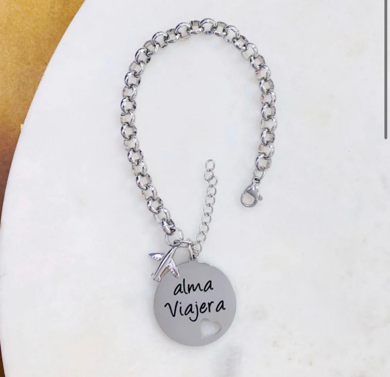 Alma Viajera Steel Bracelet (stainless steel)