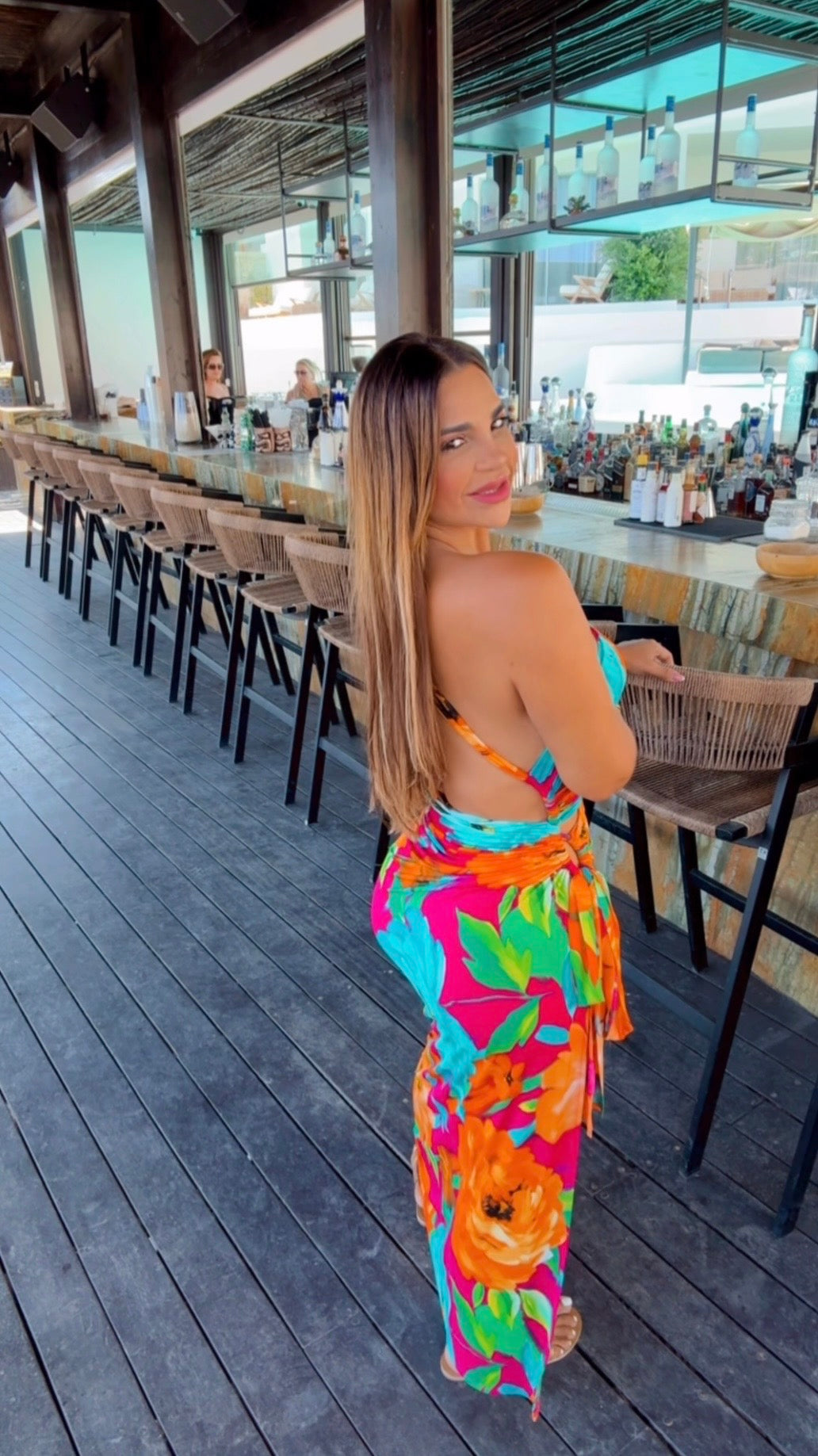 Restock Mykonos Bloom Maxi Dress (stretch) Llegan el próximo Viernes