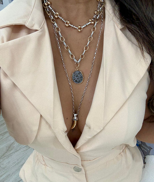 Sally 3 pieces Necklaces (son 3 collares )
