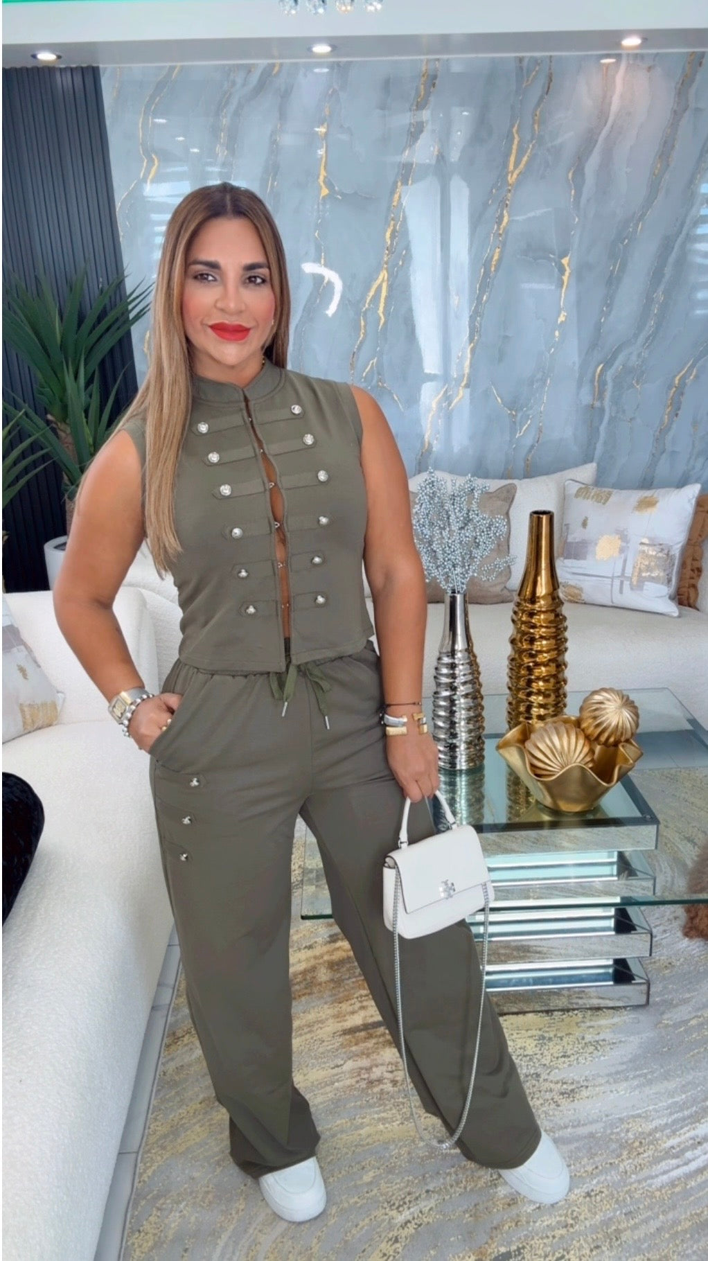 Napoleón Olive Set (spandex)
