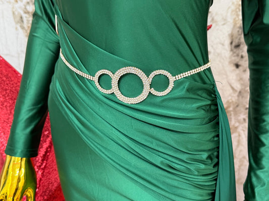 Elena Silver Belt (Ajustable) (Fantasía Fina)