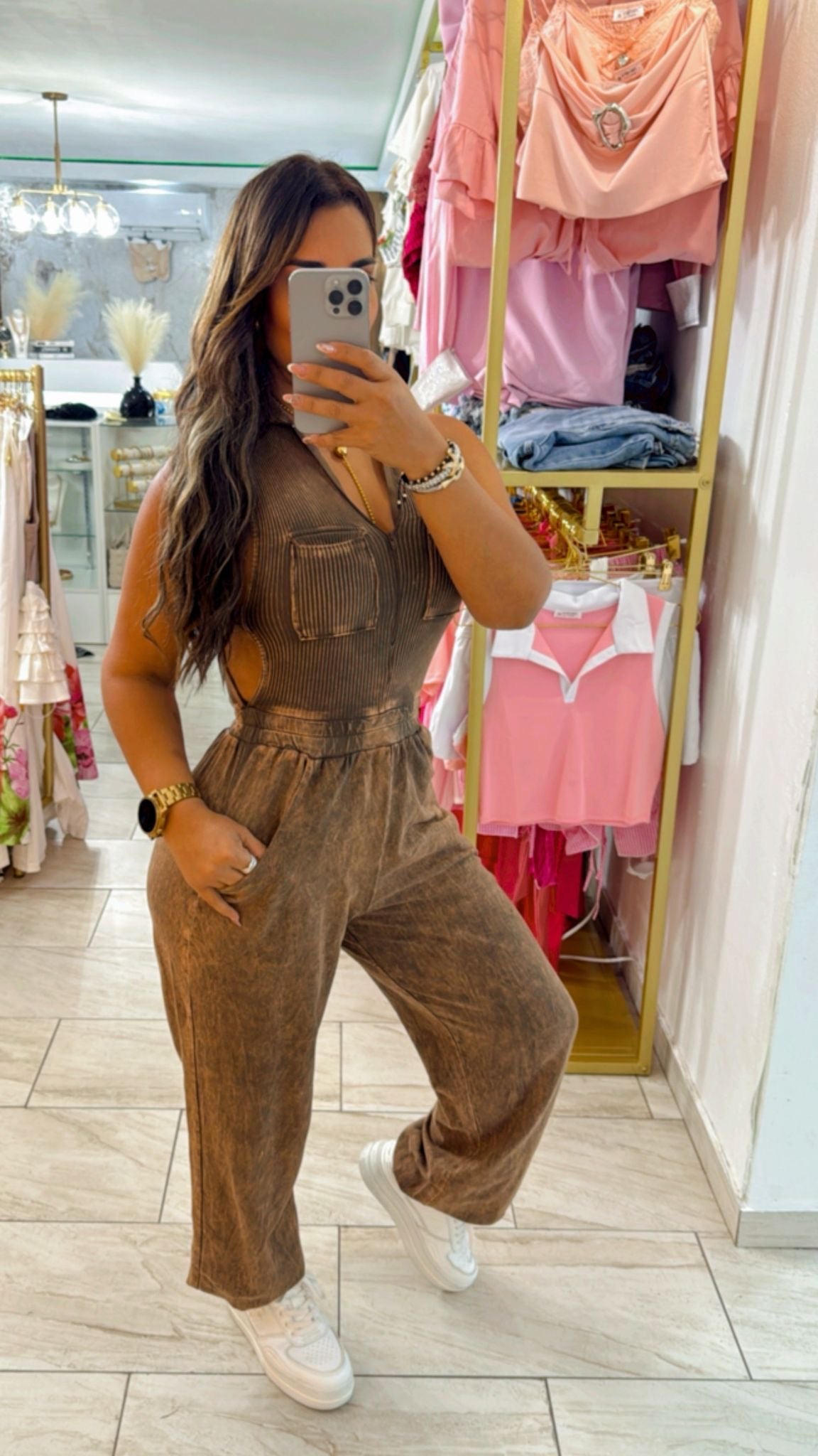 Emirates Café Jumpsuit (stretch)