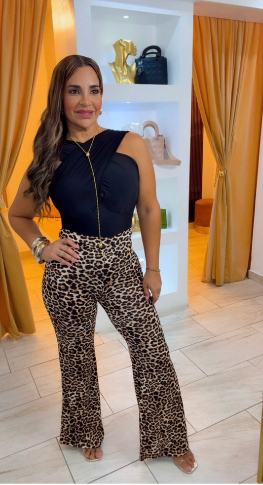 Animal Print Pant (stretch)