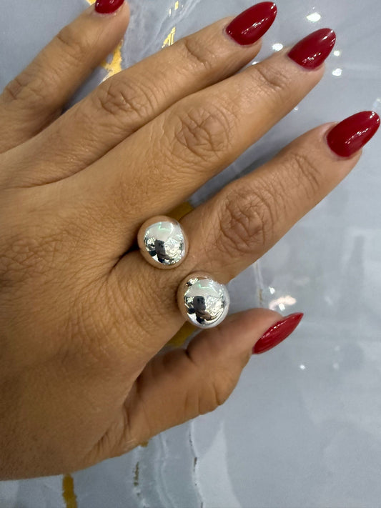Balls Uno Silver Ring (Material 925)