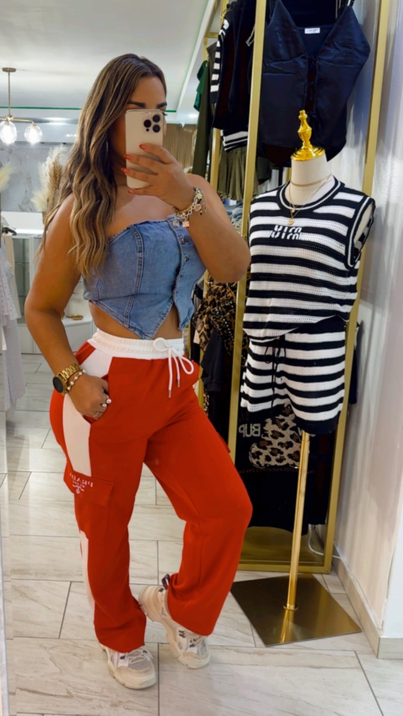 Milan Red Pant