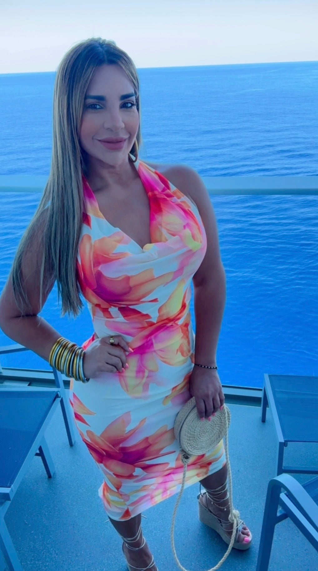 Hawaiian Breeze Dress (Stretch)
