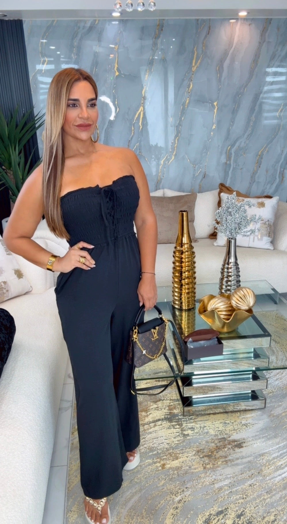 Yakarta Black Jumpsuit (spandex)