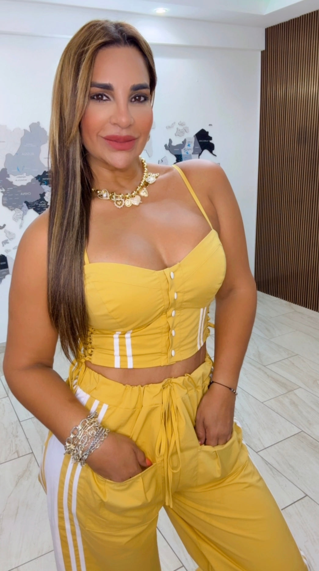 Nicaragua Mustard Set (utilicé talla M)