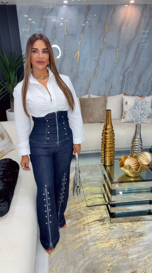 Madison 3 Pieces Denim Set (spandex)