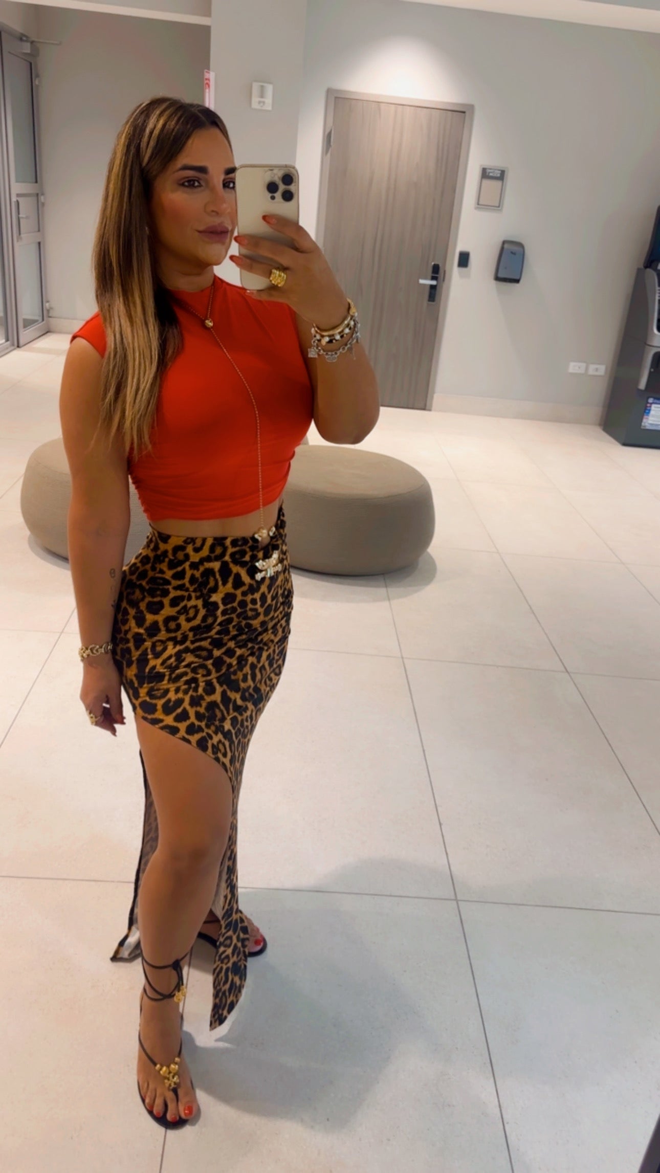 Savage Animal Print Skirt