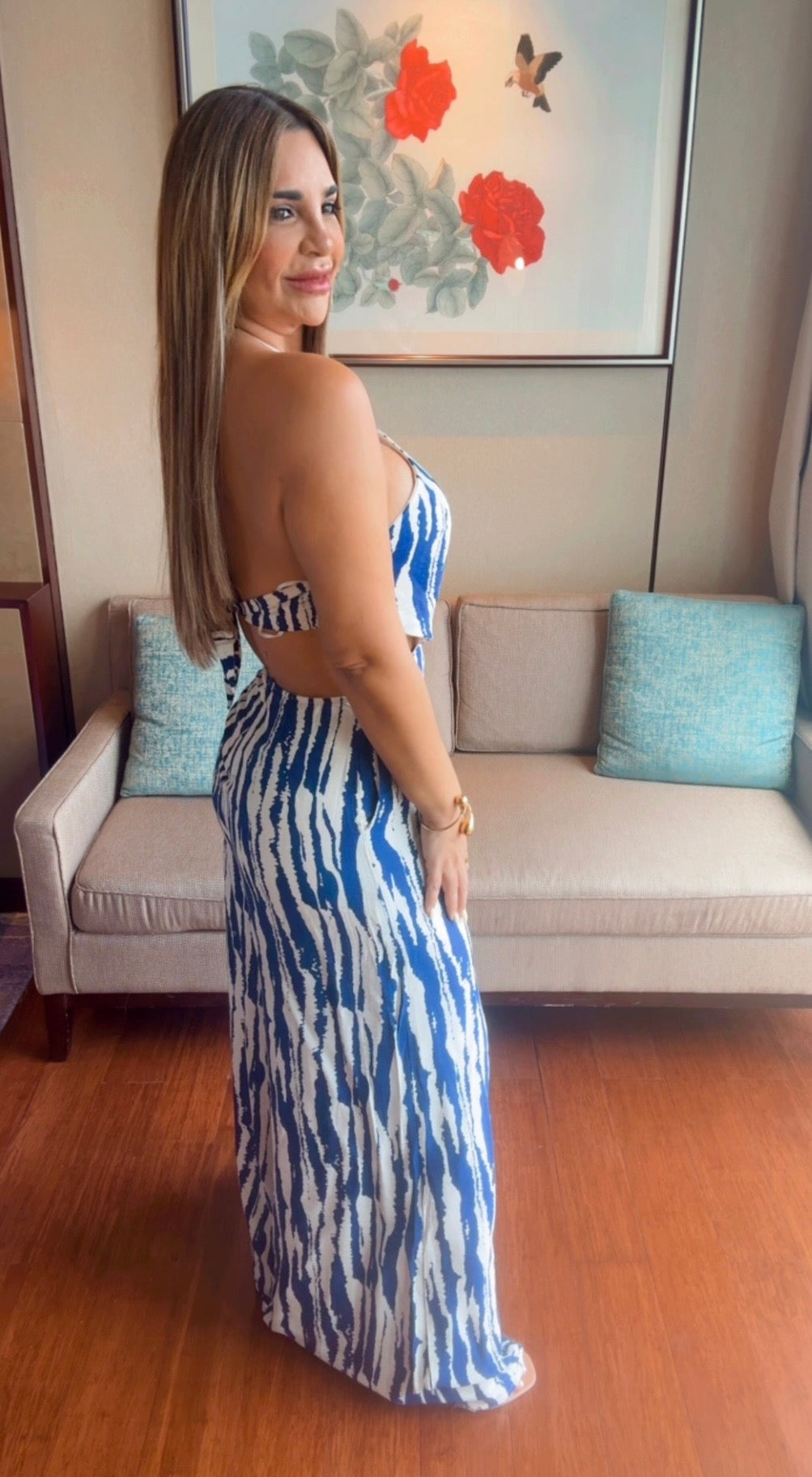 Suzhou Blue jumpsuit (utilicé M)