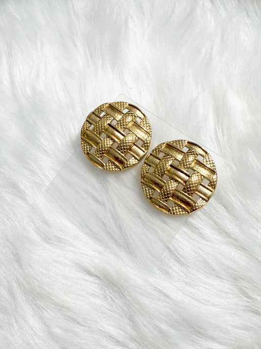 Buttons Earrings