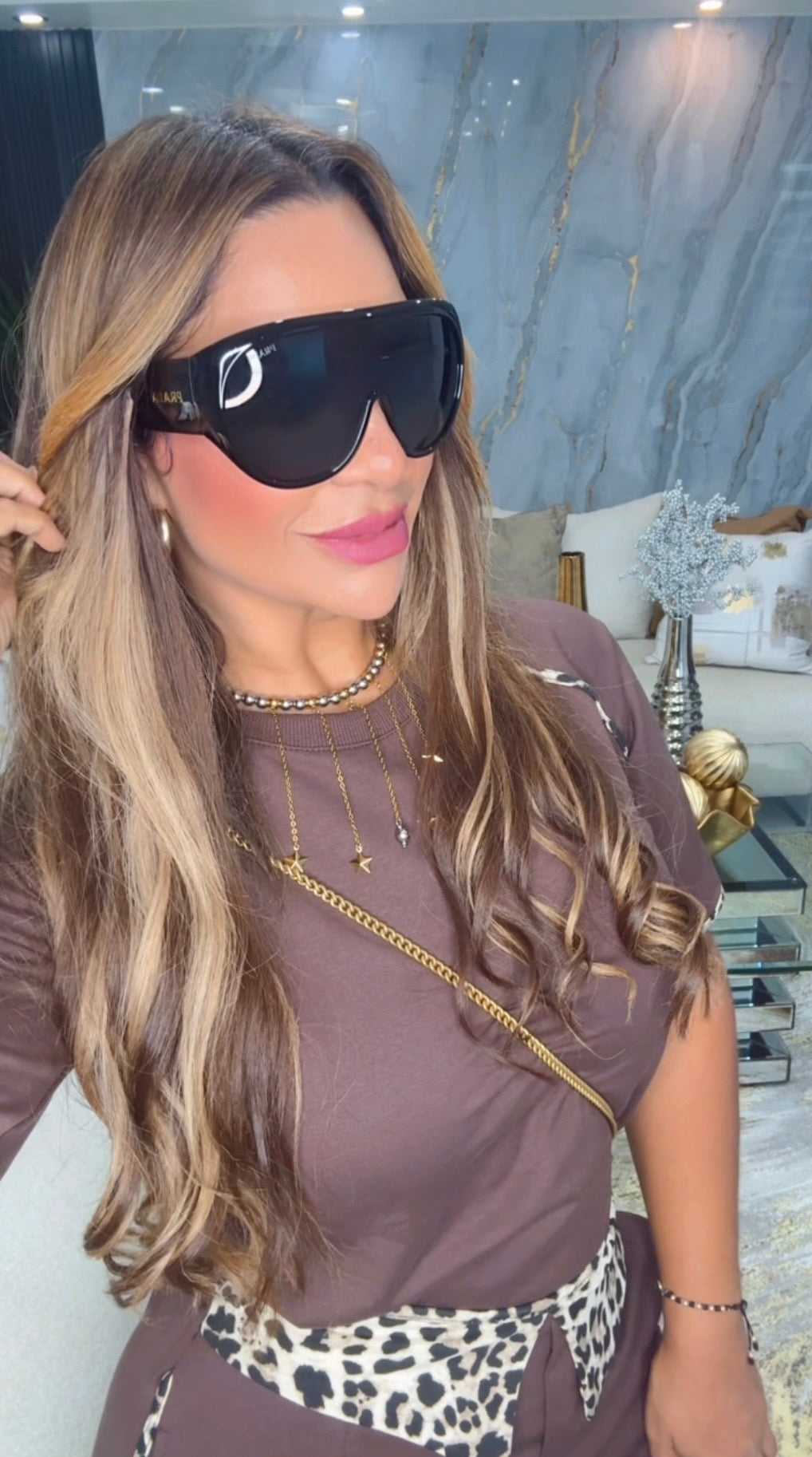 PRDA Black Sunglasses (kit completo)