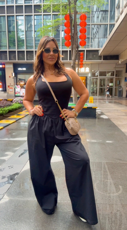 Guanzhou Black Jumpsuit (stretch)