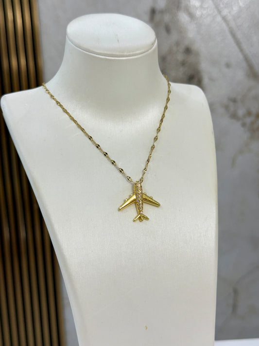 Viajera Lover Necklace (Gold Plated)
