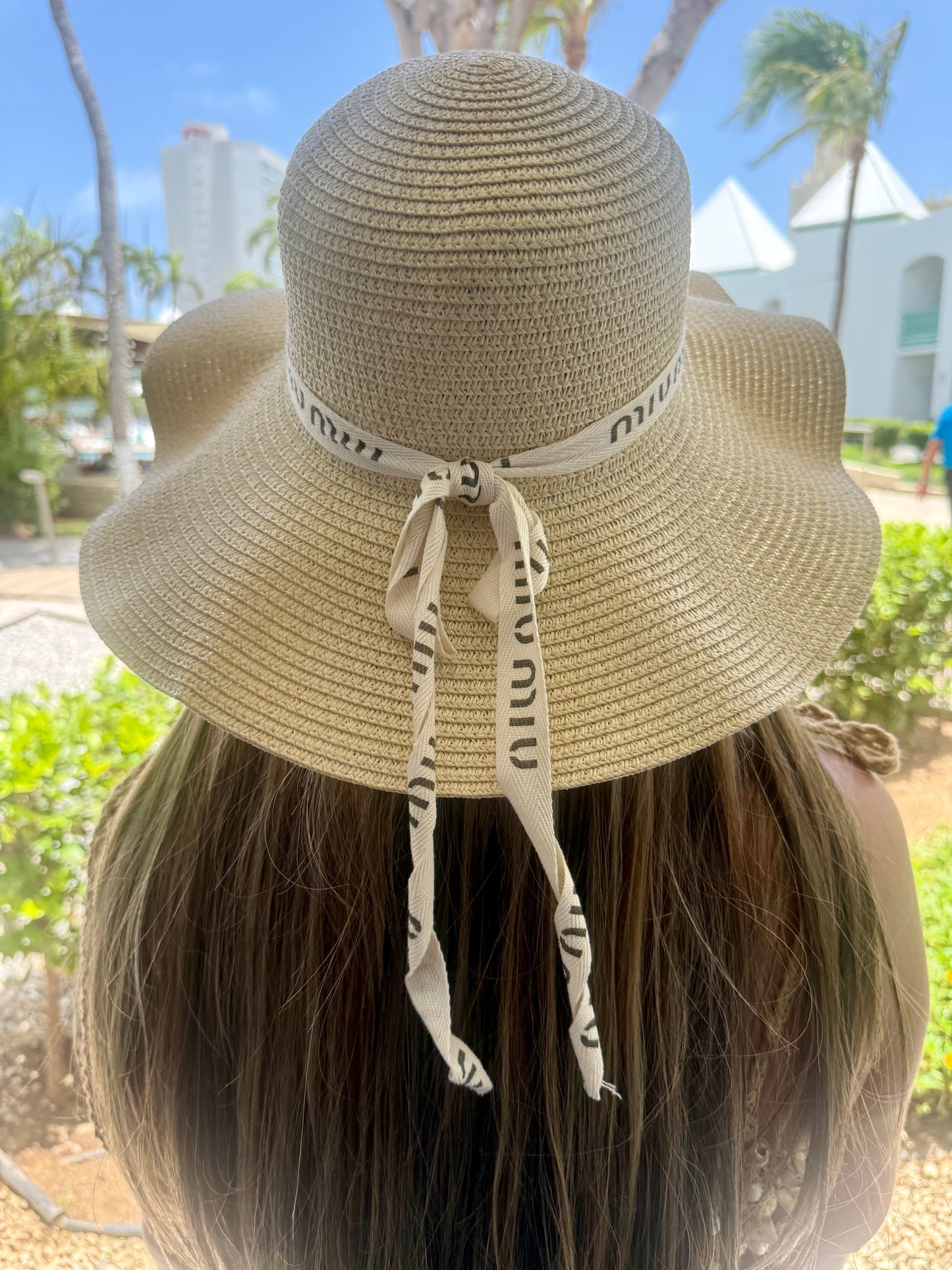 Miu Beige Hat